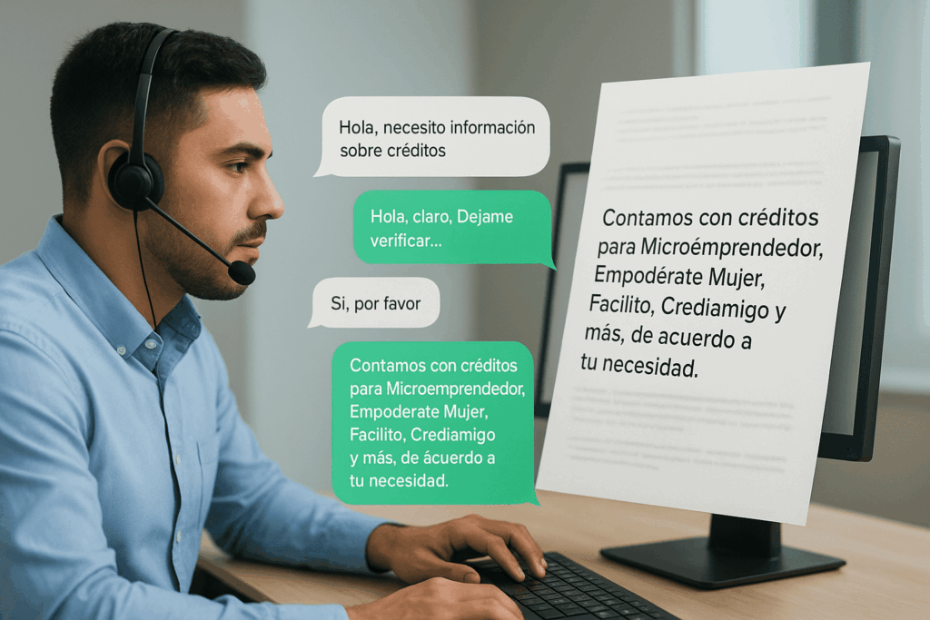 responder con datos